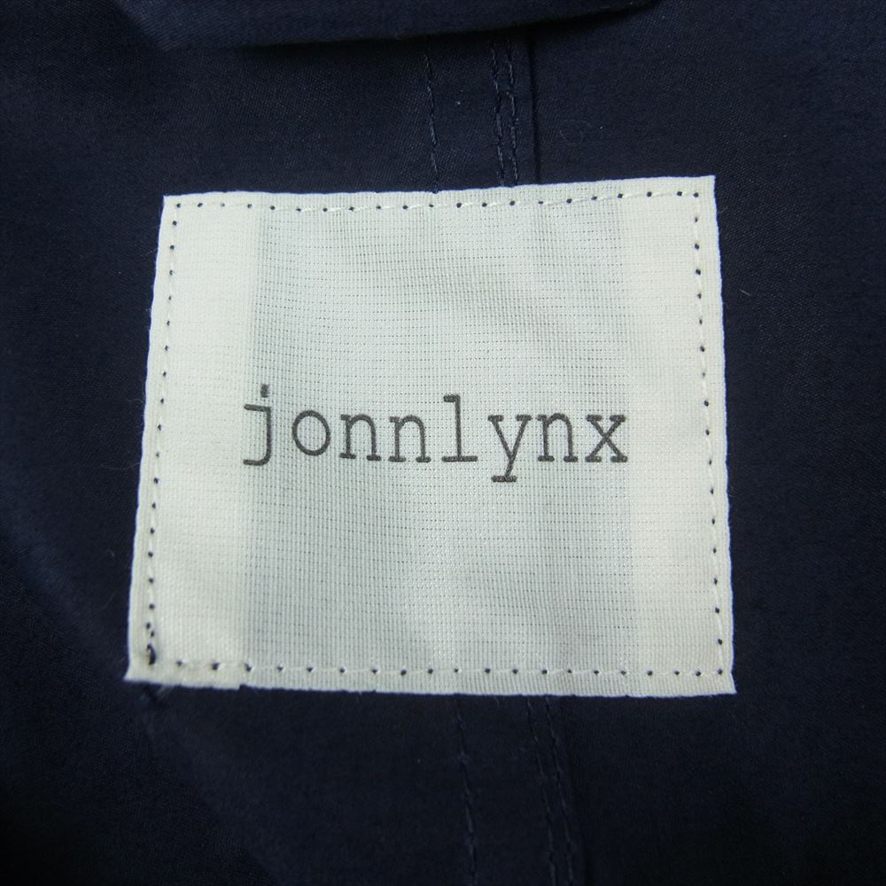 ジョンリンクス JL201-OP565 ステッチデザイン ロング シャツドレス ワンピース ネイビー系 M【中古】