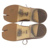 MAISON MARGIELA メゾンマルジェラ 17SS S58WQ0031 TABI タビ 足袋 レースアップ レザー シューズ ライトブラウン系 37【中古】