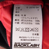 ISAMUKATAYAMA BACKLASH イサムカタヤマバックラッシュ R-2078-04 ジャパンステア レザー MA-1 キルティングライニング ブルゾン ジャケット ブラック系 F【美品】【中古】