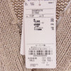 MAISON MARGIELA メゾンマルジェラ 23SS S50GP0276 10ライン 国内正規品 ダメージ加工 Vネック カーディガン 四つタグ  ベージュ系 S【新古品】【未使用】【中古】