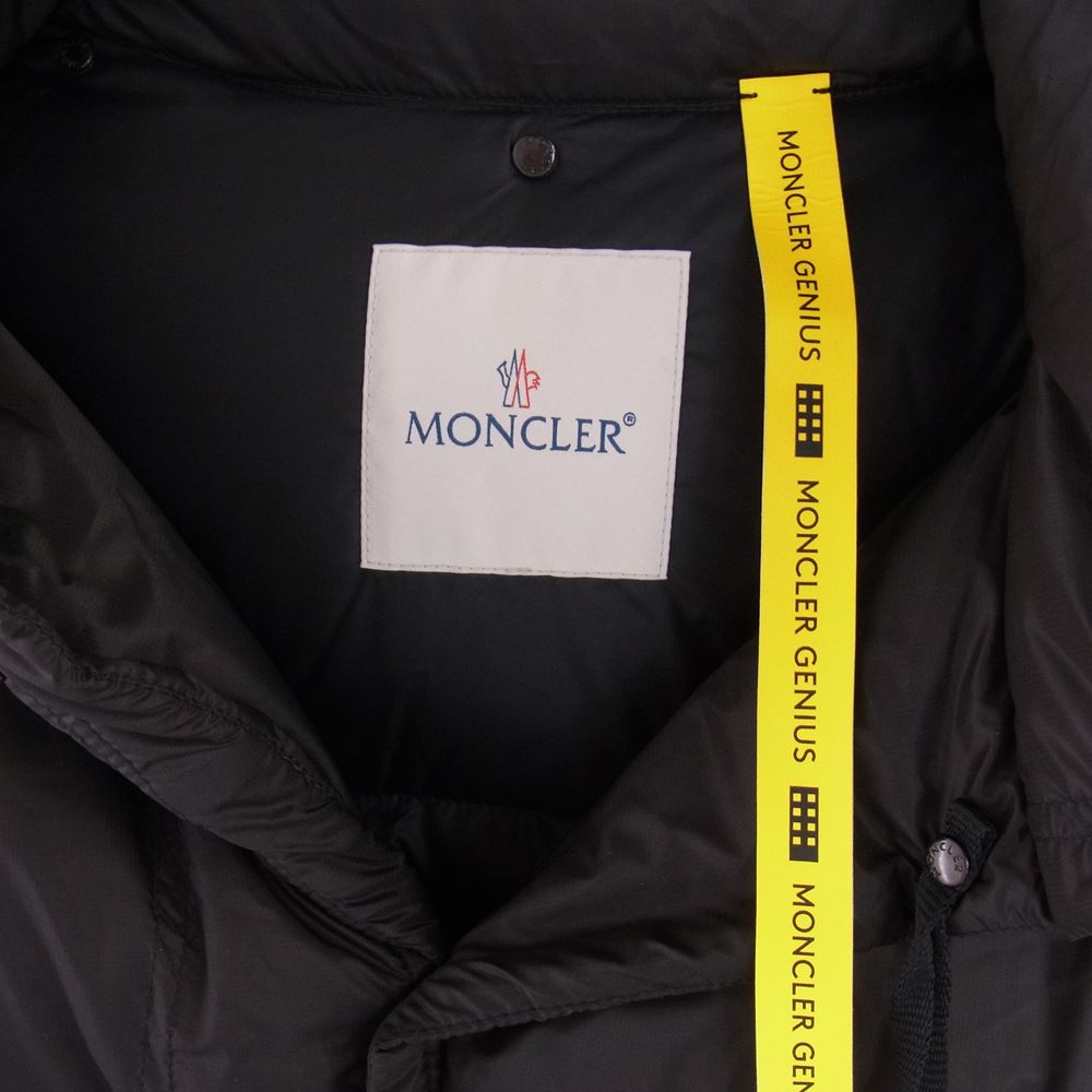 MONCLER モンクレール H209K1A00001M2517 GENIUS HYKE ジーニアス ハイク GALENSTOCK ダウン ジャケット ブラック系 2【美品】【中古】