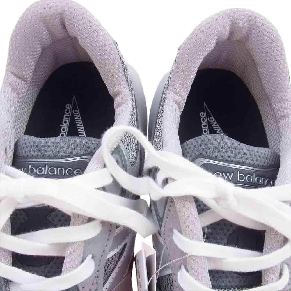 NEW BALANCE ニューバランス Made in USA 990 v6 GL6 メッシュ スエード スニーカー グレー系 27.5cm【新古品】【未使用】【中古】