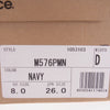 NEW BALANCE ニューバランス M576PMN MADE IN ENGLAND 英国製 オールピッグスキンスエード 30周年 ローカット スニーカー ネイビー ネイビー系 26cm【美品】【中古】