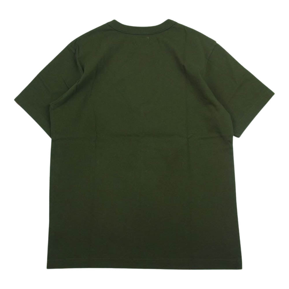 WTAPS ダブルタップス DESIGN SS 08 TEE プリント Tシャツ モスグリーン系 M【中古】