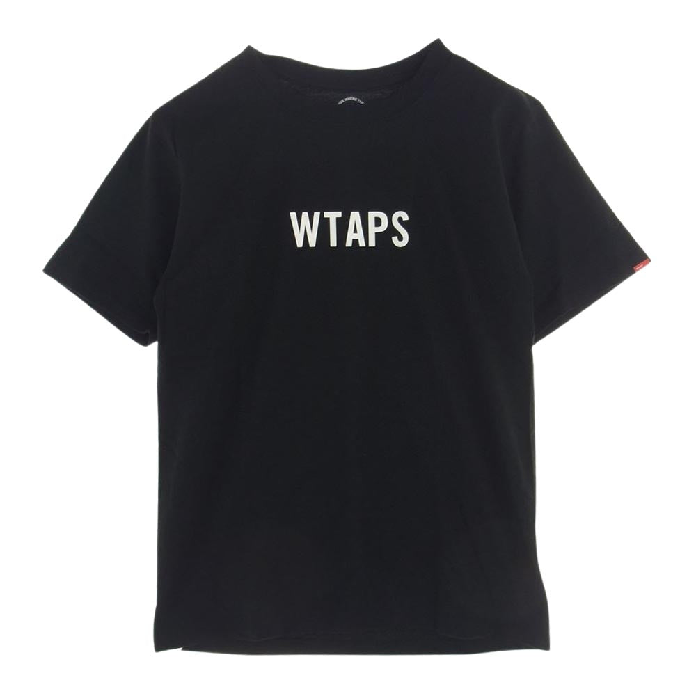 WTAPS ダブルタップス SIGN SS TEE プリント Tシャツ ブラック系 2【中古】
