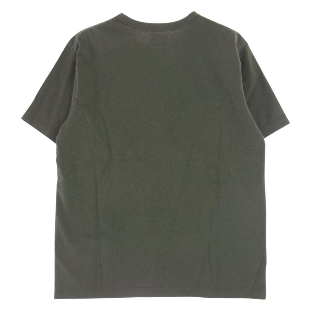 WTAPS ダブルタップス DESIGN SS 06 TEE プリント Tシャツ カーキ系【中古】