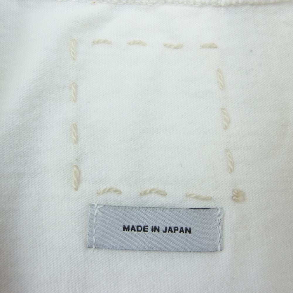 VISVIM ビズビム 0116105010053 indian tee インディアン プリント Tシャツ オフホワイト系 2【中古】