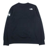 THE NORTH FACE ノースフェイス NT11954 SQUARE LOGO CREW スクエア ロゴ クルー スウェット ブラック系 L【中古】