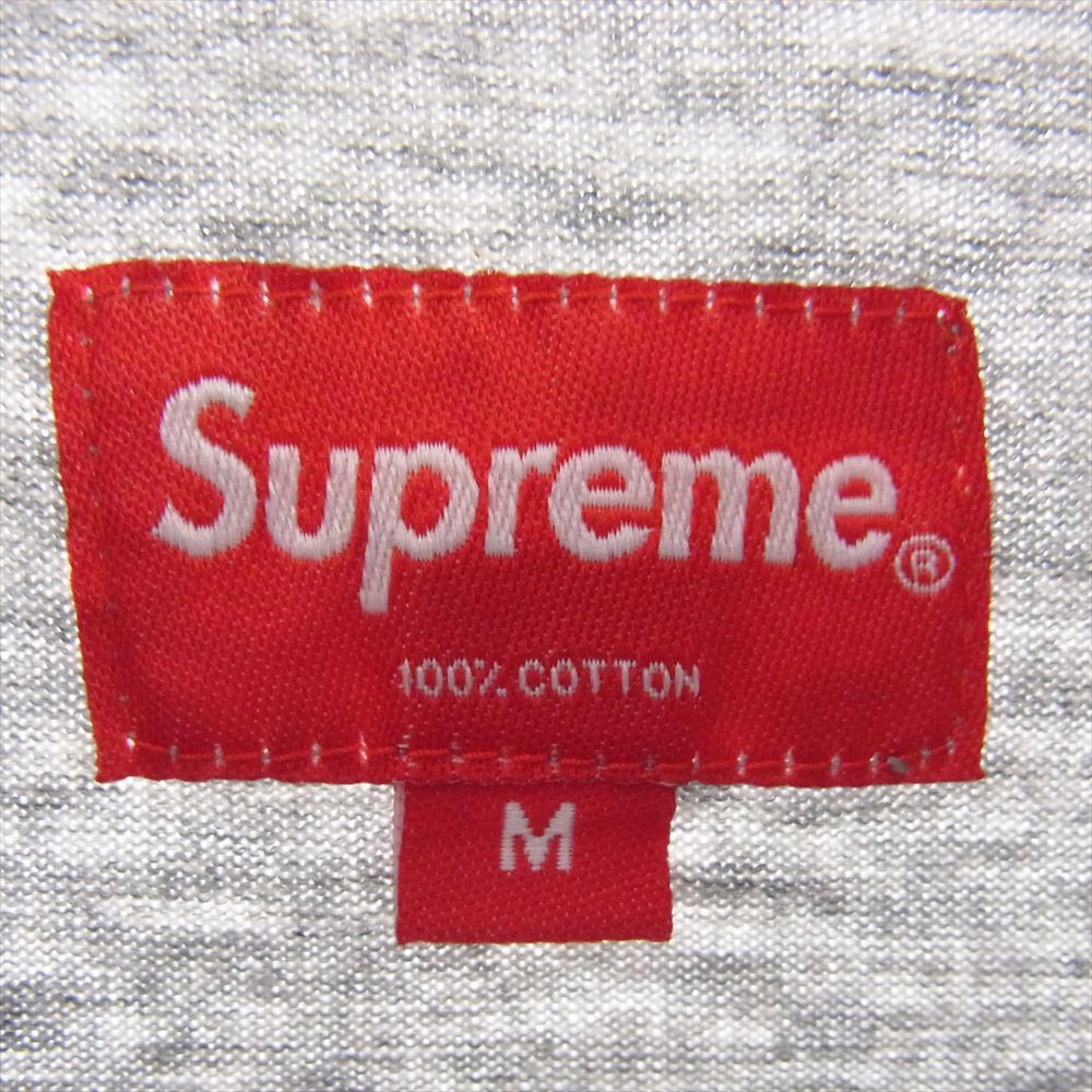 Supreme シュプリーム Small Box Tee スモールボックスロゴ Tシャツ グレー系 M【中古】