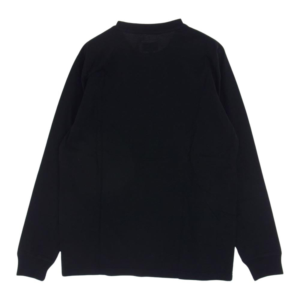 Supreme シュプリーム 17SS Truth L/S Tee 刺繍 長袖 Tシャツ カットソー ブラック系 S【中古】