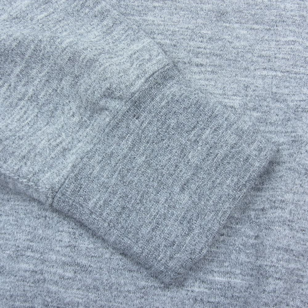 THE NORTH FACE ノースフェイス NT11953 SQUARE LOGO HOODIE スクエアロゴ フーディー パーカー グレー系 L【中古】