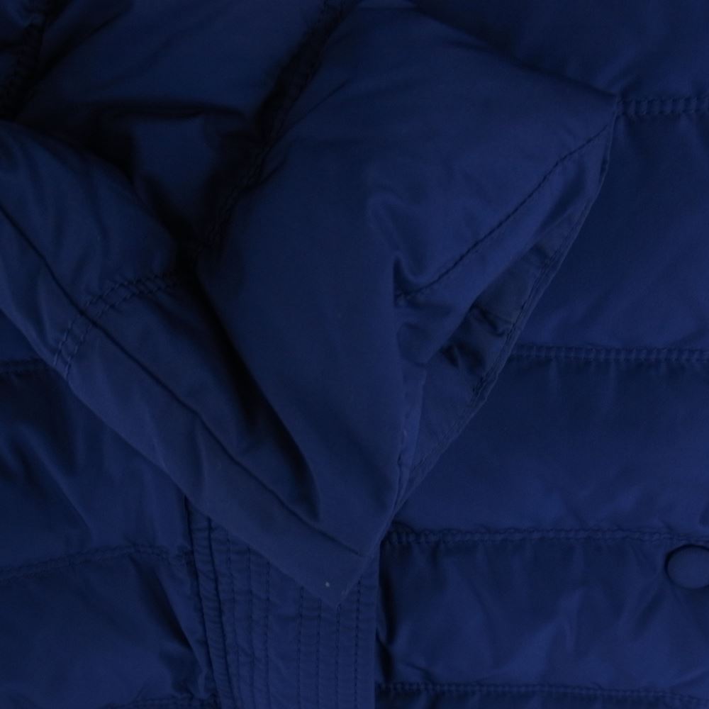 ARMANI COLLEZIONI アルマーニコレッツォーニ water-proof ウォータープルーフ 撥水加工 ロング ダウンコート ダウンジャケット ブルー系 40【中古】