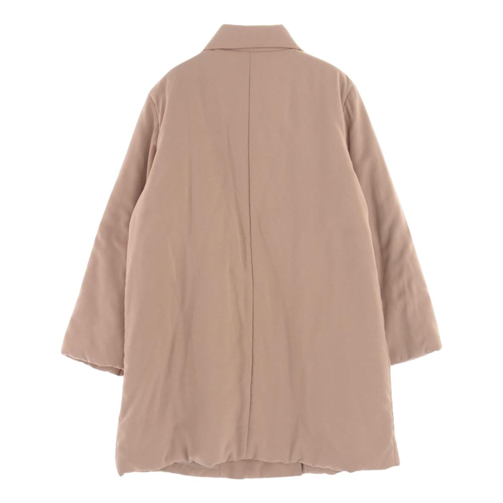 MAX MARA マックスマーラ 銀タグ イタリア製 中綿 インサレーション オーバーサイズ コート ベージュ系 38【中古】
