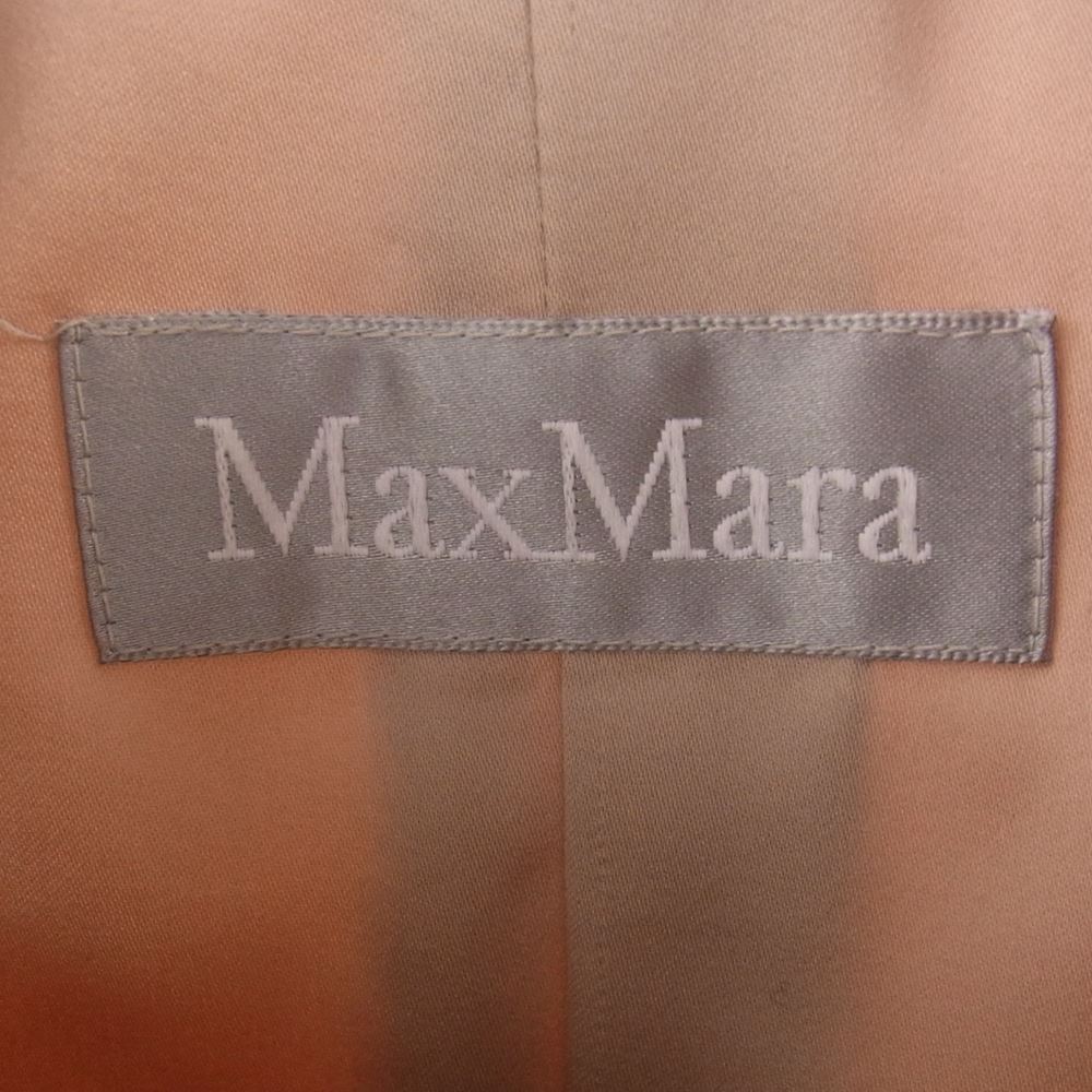 MAX MARA マックスマーラ 銀タグ イタリア製 中綿 インサレーション オーバーサイズ コート ベージュ系 38【中古】