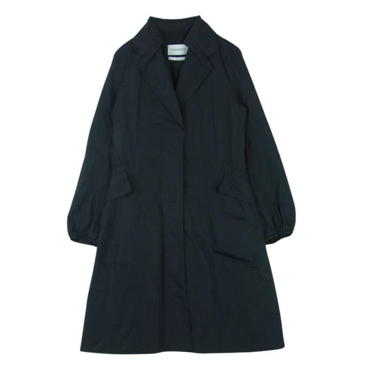 YVES SAINT LAURENT イヴサンローラン ナイロン トレンチ コート イタリア製 ダークネイビー系【中古】