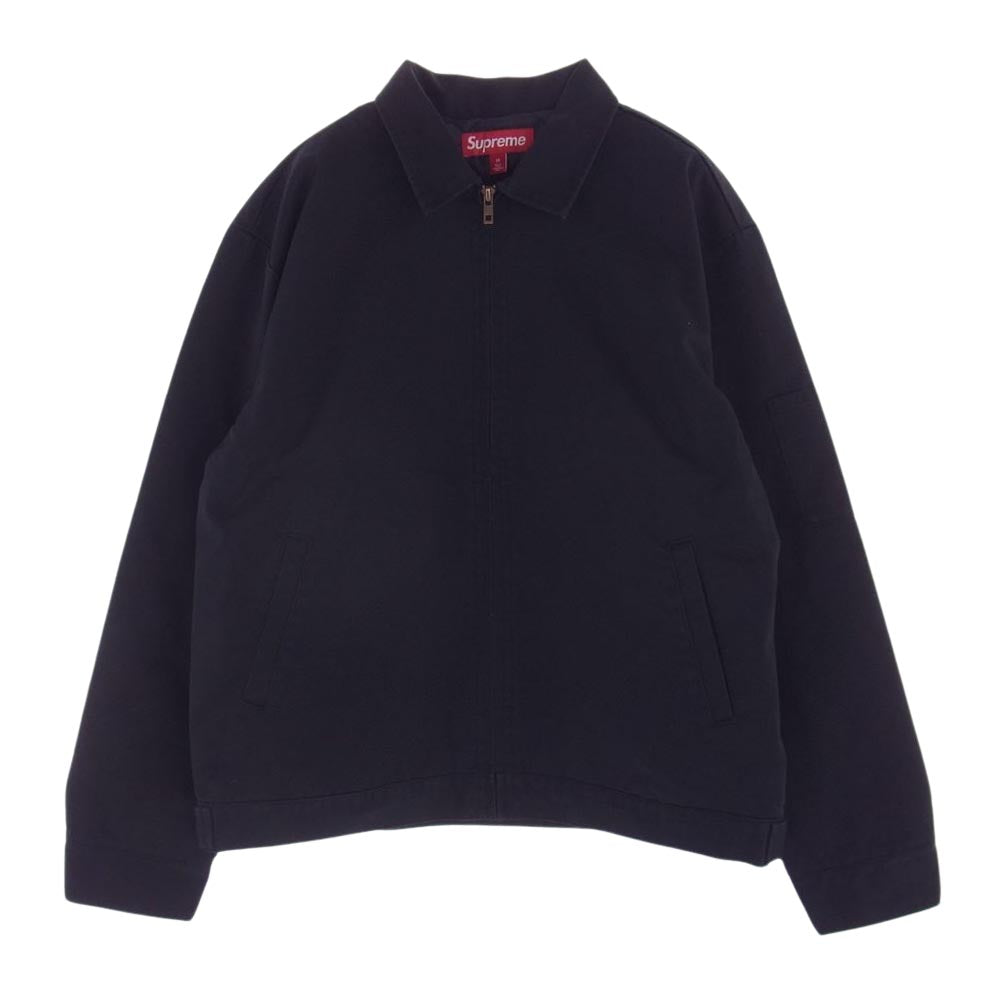 Supreme シュプリーム 23AW H.R. Giger Embroidered Work Jacket ワーク ジャケット ブラック系 M【新古品】【未使用】【中古】