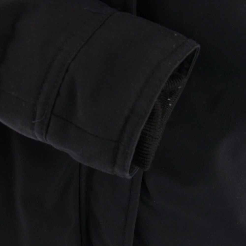 Pyrenex ピレネックス HWK041 BORDEAUX ボルドー ファー付き ダウン ジャケット ブラック系 JP38/FR36【中古】