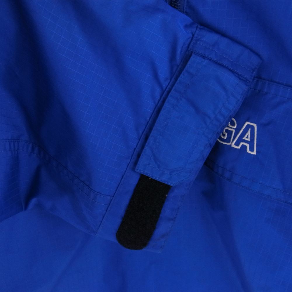 BALENCIAGA バレンシアガ 19SS 556229 TYD33 アノラック ナイロン ウィンド ブレーカー ブルゾン ブルー系 46【中古】