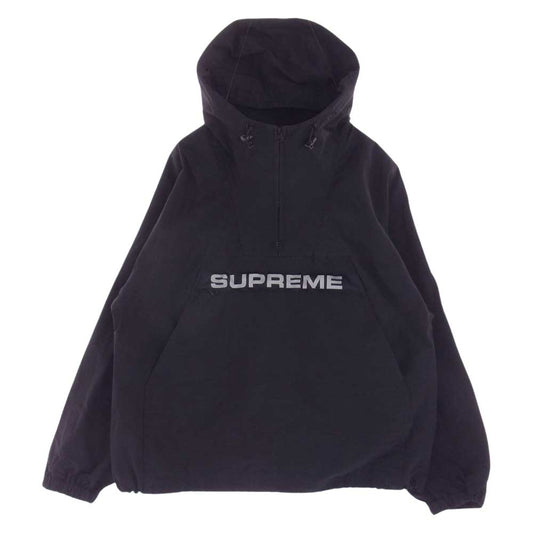 Supreme シュプリーム 19AW Heavy Nylon Anorak ヘビー ナイロン アノラック ジャケット ブラック系 S【中古】