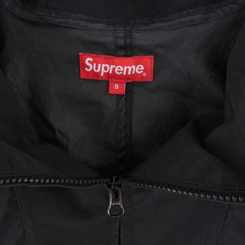 Supreme シュプリーム 19AW Heavy Nylon Anorak ヘビー ナイロン アノラック ジャケット ブラック系 S【中古】