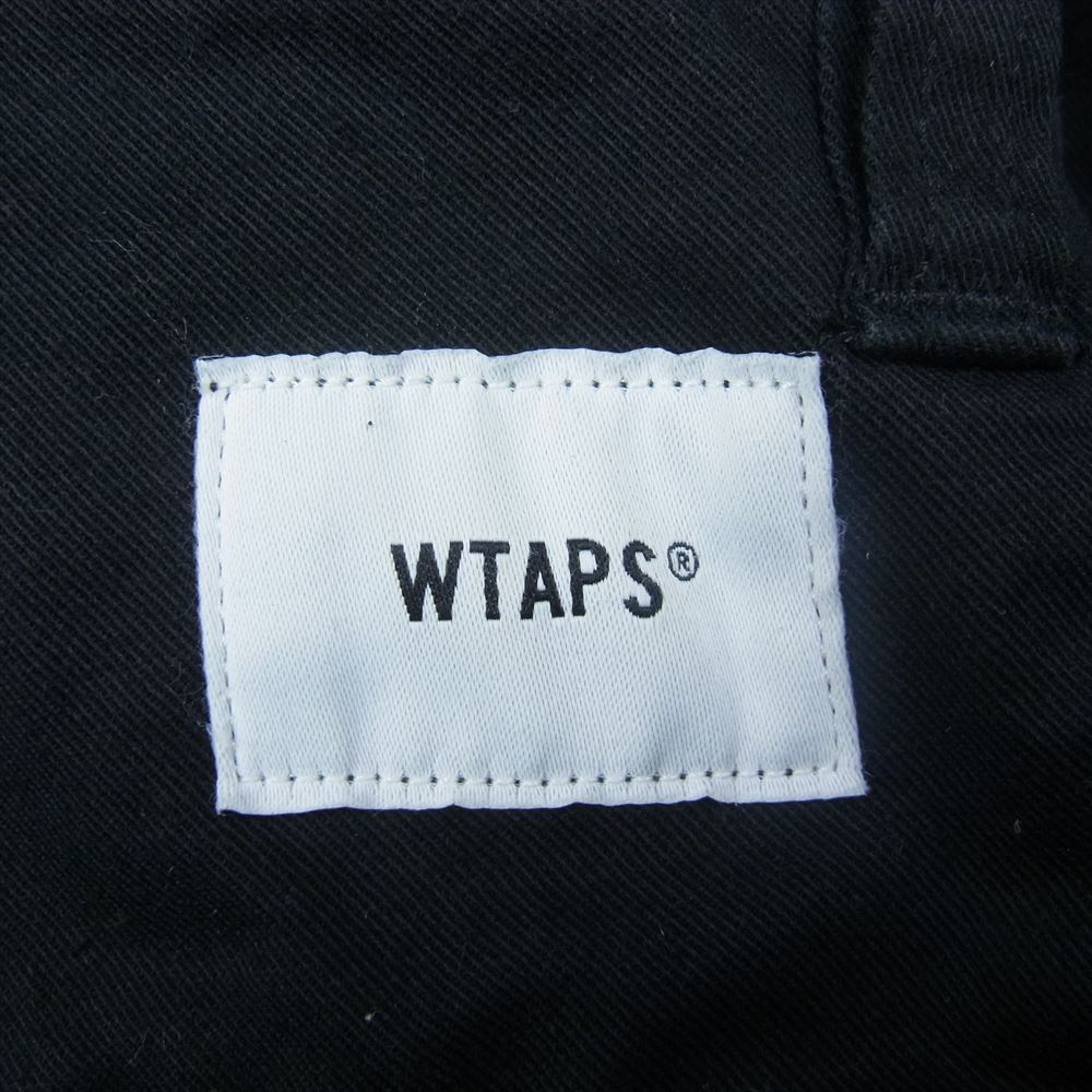 WTAPS ダブルタップス 18AW 182TQDT-PTM02 KHAKI TIGHT TROUSERS. CHINO カーキ タイト トラウザーズ チノ パンツ ブラック系 04【中古】