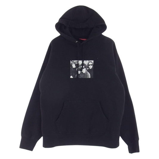 Supreme シュプリーム 19AW × Velvet underground ヴェルヴェットアンダーグラウンド hooded sweatshirt フーデッド スウェットシャツ パーカー ブラック系【中古】