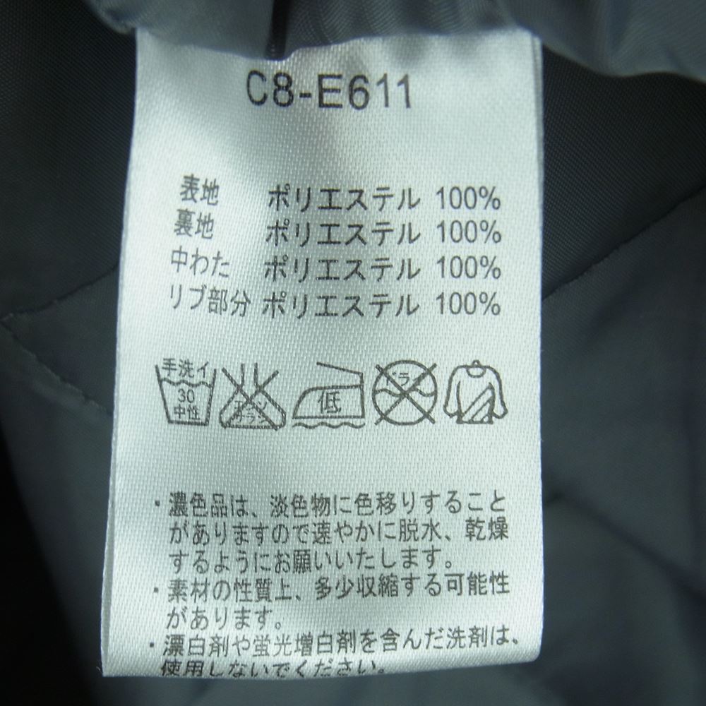 Ron Herman ロンハーマン champion チャンピオン ナイロン サテン ジャケット スタジャン 中国製 ネイビー系 M【中古】