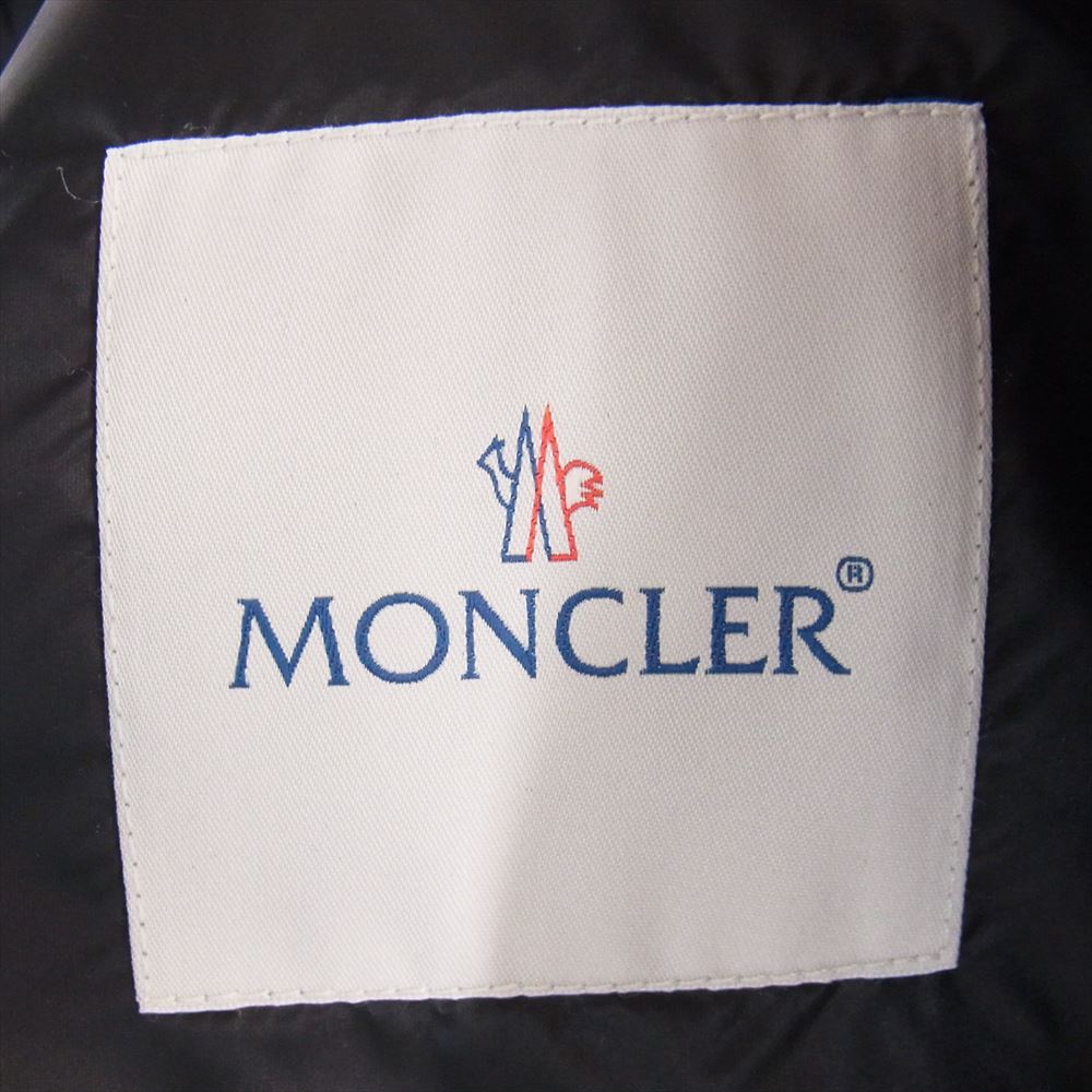 MONCLER モンクレール GREGOIRE ダウン シャツ ジャケット ブラック系 2【中古】