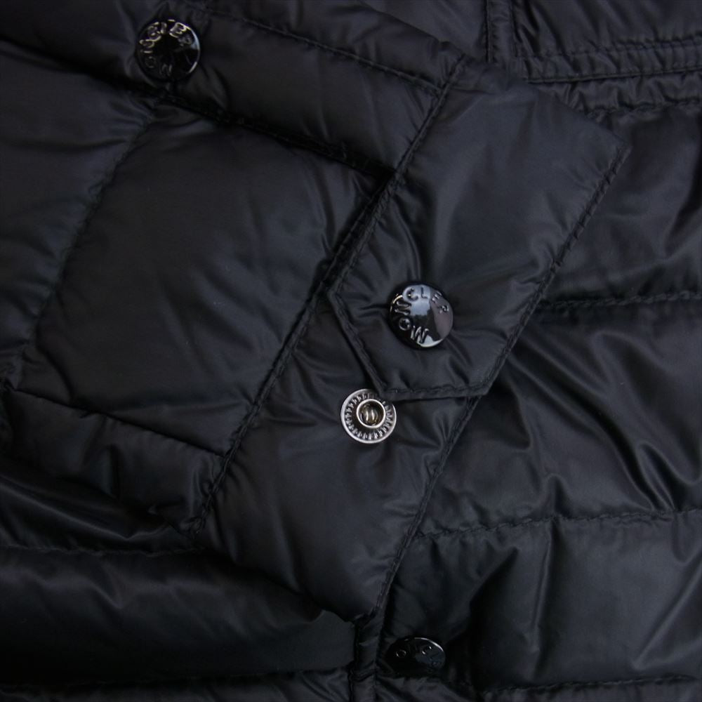 MONCLER モンクレール GREGOIRE ダウン シャツ ジャケット ブラック系 2【中古】 – ブランド古着 LIFE