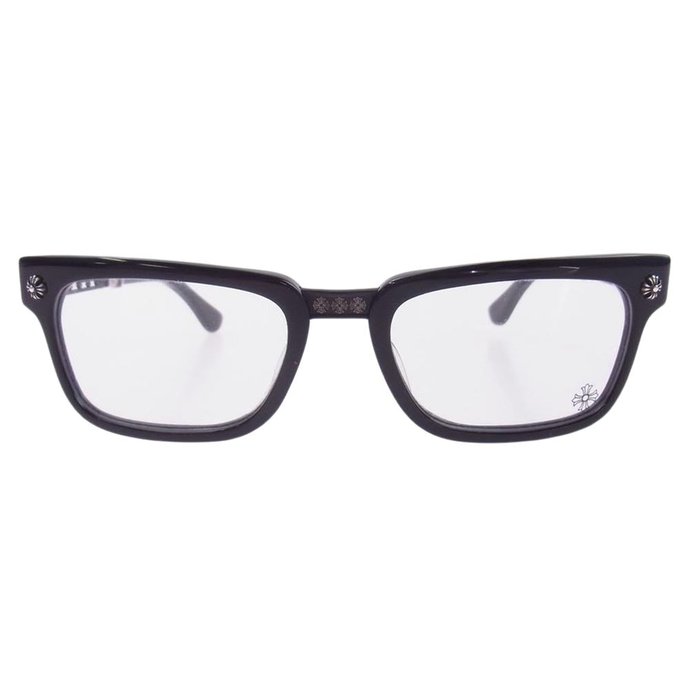 CHROME HEARTS クロムハーツ（原本無） INSTABONE アイウェア 黒フレーム メガネ 眼鏡 ブラック系【中古】