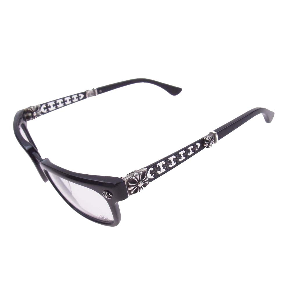 CHROME HEARTS クロムハーツ（原本無） INSTABONE アイウェア 黒フレーム メガネ 眼鏡 ブラック系【中古】