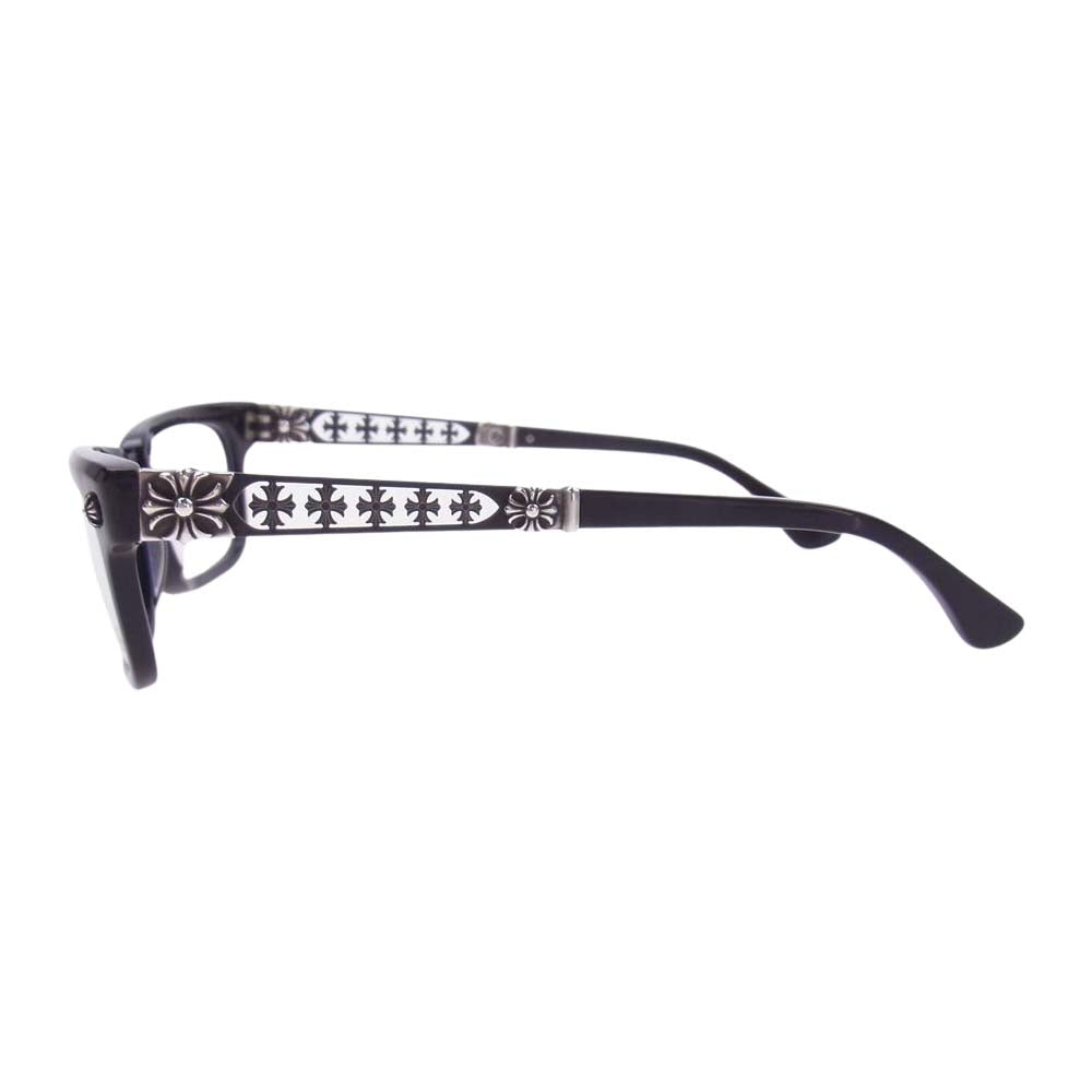 CHROME HEARTS クロムハーツ（原本無） INSTABONE アイウェア 黒フレーム メガネ 眼鏡 ブラック系【中古】