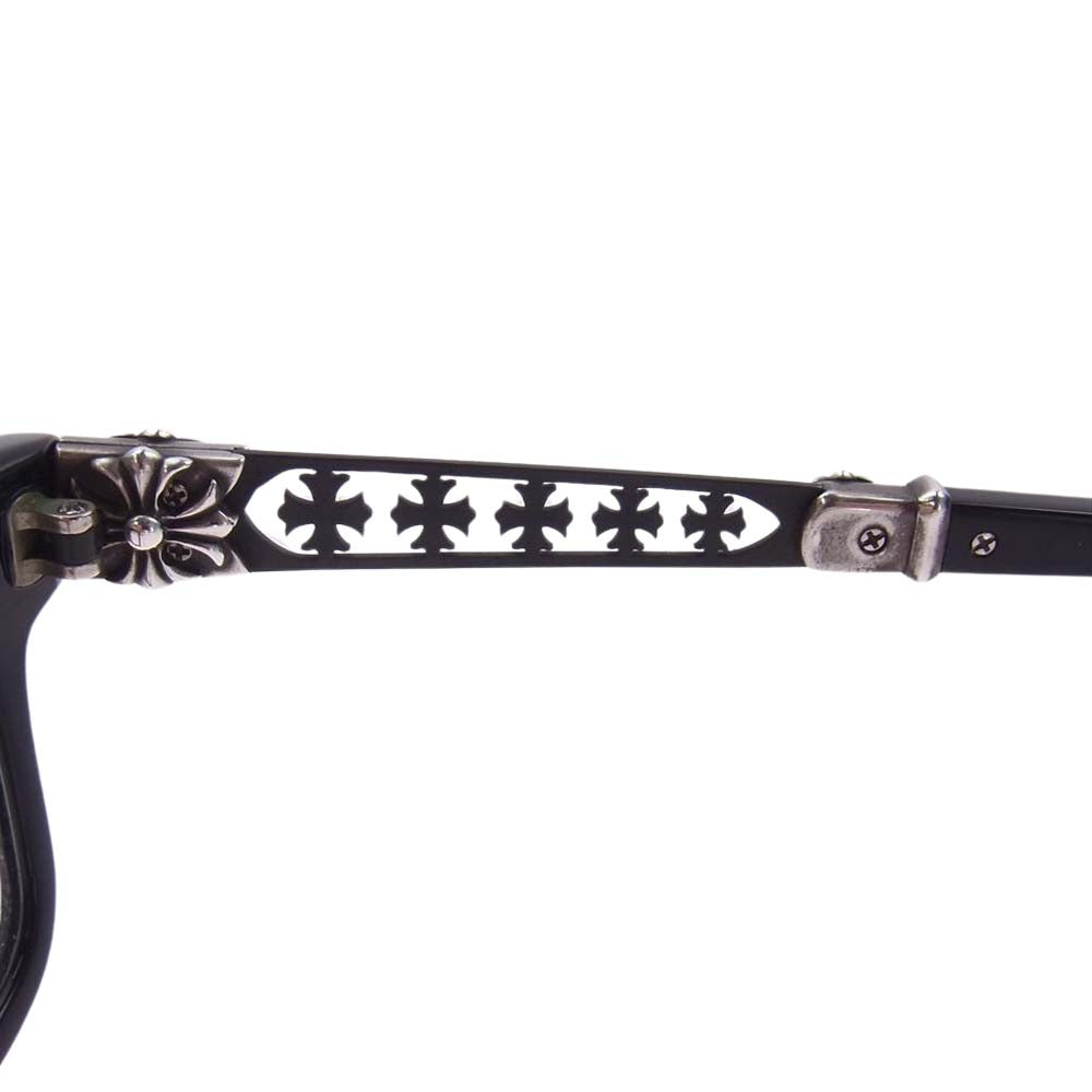 CHROME HEARTS クロムハーツ（原本無） INSTABONE アイウェア 黒フレーム メガネ 眼鏡 ブラック系【中古】