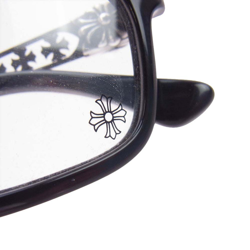 CHROME HEARTS クロムハーツ（原本無） メガネ INSTABONE アイウェア 黒フレーム メガネ 眼鏡 ブラック系