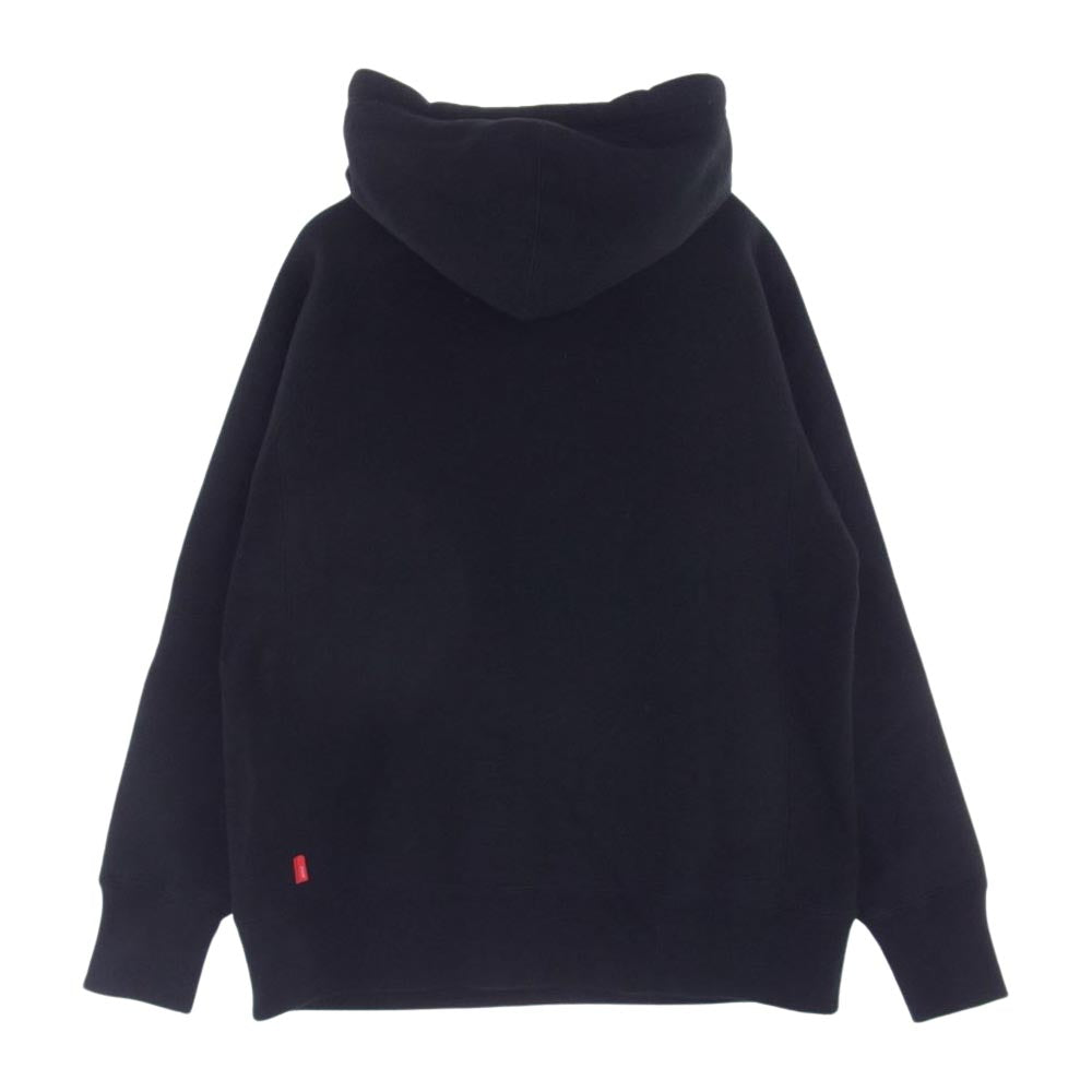 WTAPS ダブルタップス 16AW 162ATDT-CSM08 DESIGN HOODED 03 デザイン フーデッド ロゴ プルオーバー パーカー フーディー ブラック系【中古】