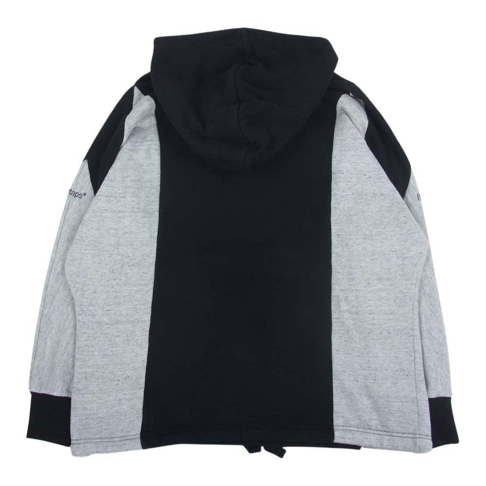 WTAPS ダブルタップス 19AW 192ATDT-CSM27 SBS SWEATSHIRT.COPO スウェット シャツ プルオーバー パーカー フーディー ブラック系 02【中古】