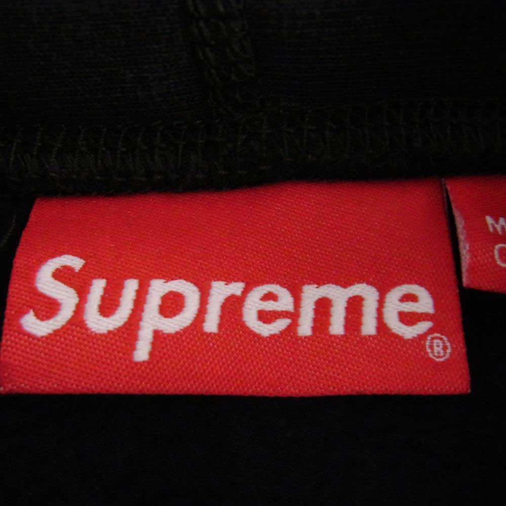 Supreme シュプリーム Small Box Hooded Sweatshirt スモールボックスロゴ パーカー  ブラック系 M【中古】