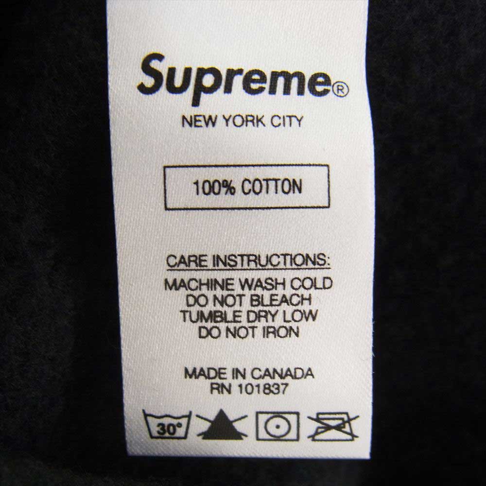 Supreme シュプリーム Small Box Hooded Sweatshirt スモールボックスロゴ パーカー  ブラック系 M【中古】