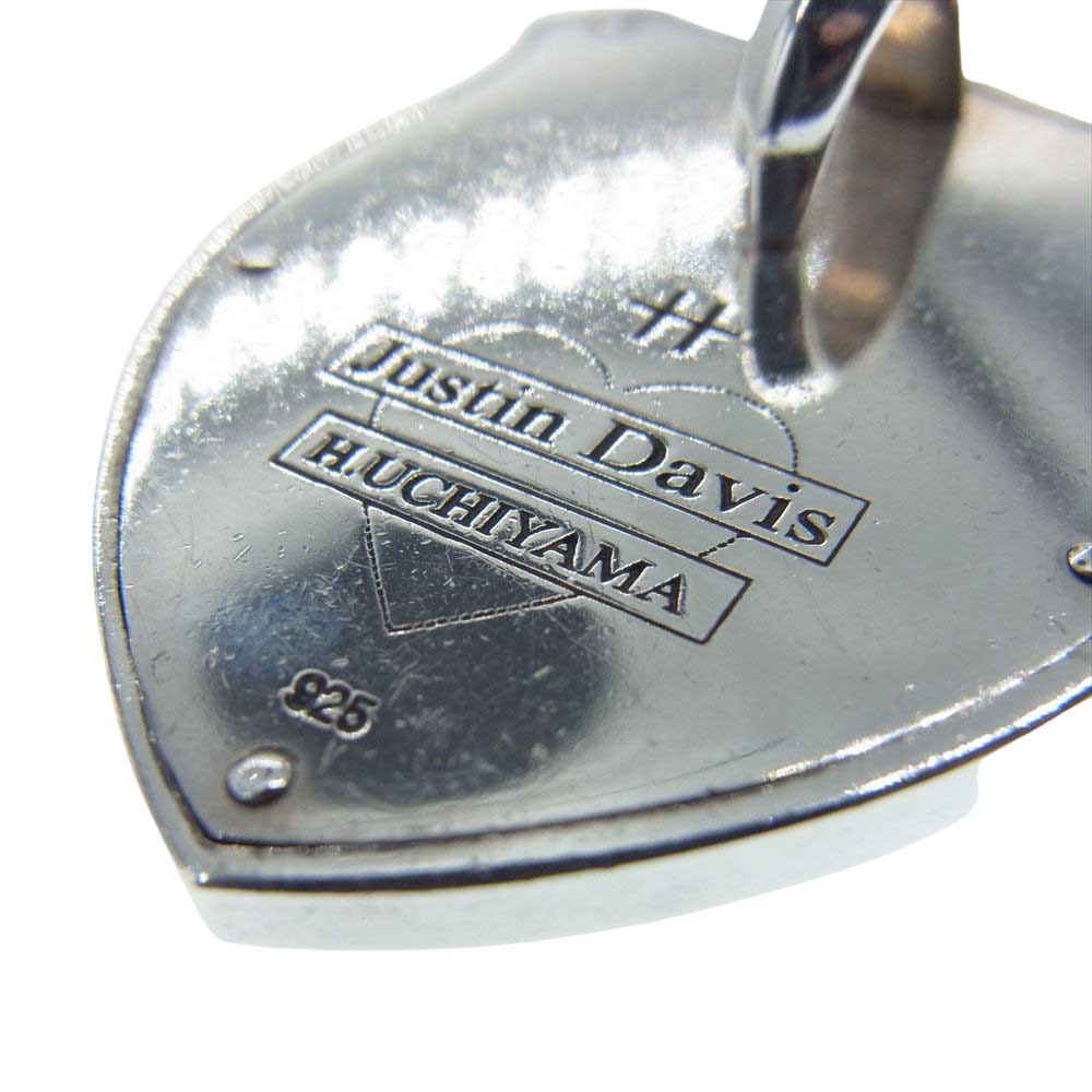 Justin Davis ジャスティンデイビス SPJ506 2 SPJ506 TEMPTATION クラウン スカル シールド ペンダントトップ シルバー系【中古】