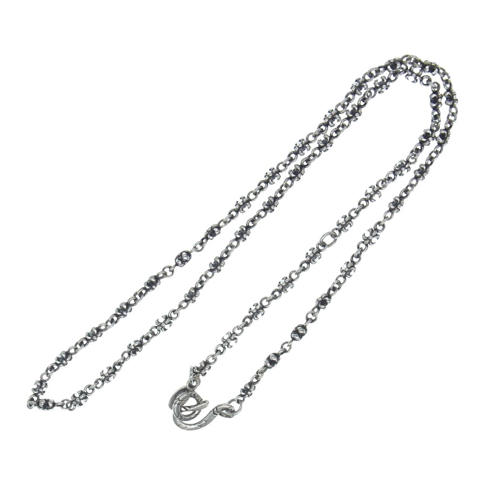 Justin Davis ジャスティンデイビス SNJ102 50 購入証明書付属 箱付属 Tini FDL Chain タイニーFDL チェーン 50cm ネックレス シルバー系【中古】