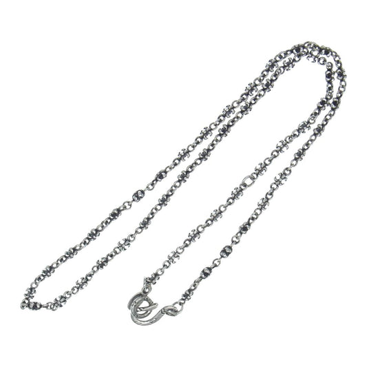 Justin Davis ジャスティンデイビス SNJ102 50 購入証明書付属 箱付属 Tini FDL Chain タイニーFDL チェーン 50cm ネックレス シルバー系【中古】