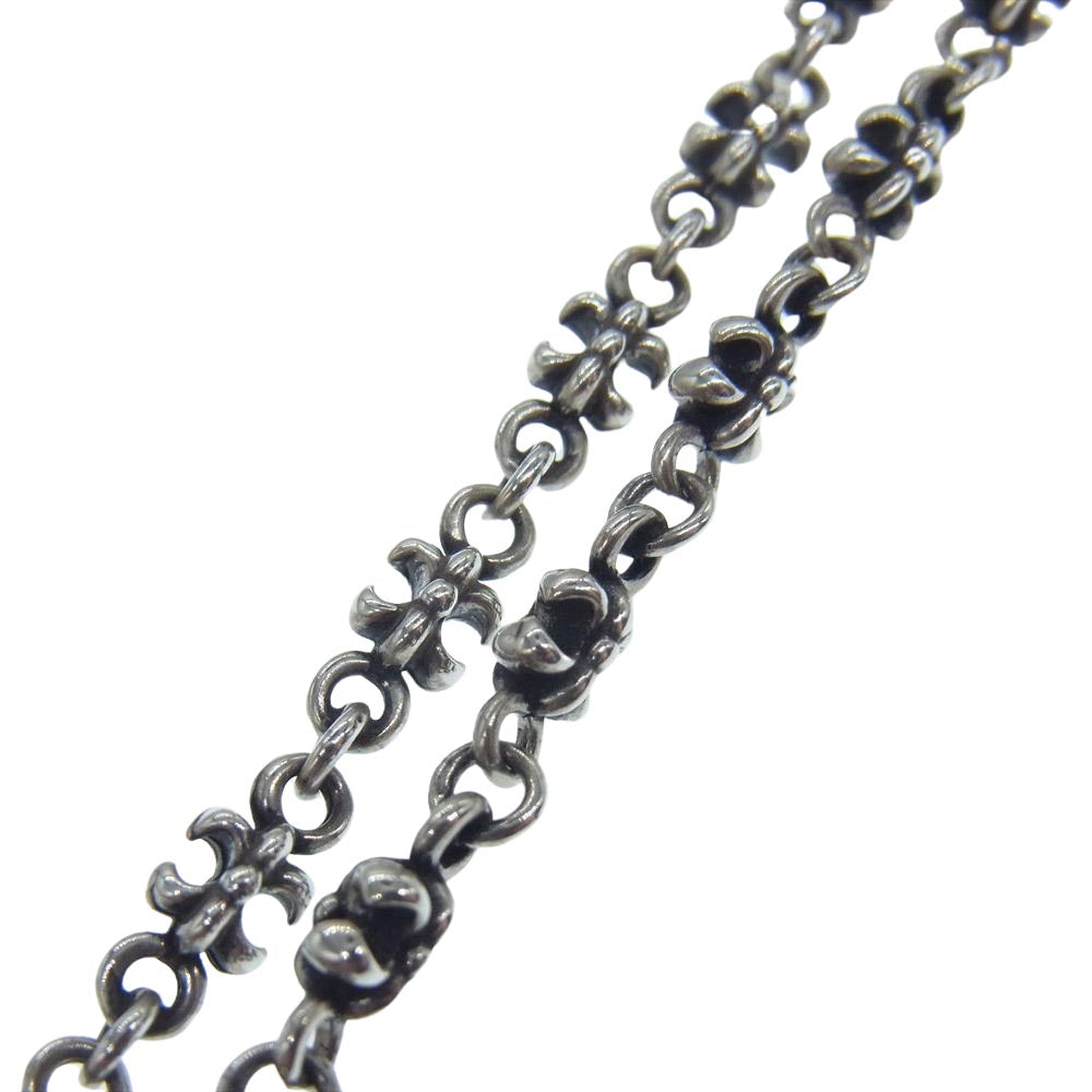 Justin Davis ジャスティンデイビス SNJ102 50 購入証明書付属 箱付属 Tini FDL Chain タイニーFDL チェーン 50cm ネックレス シルバー系【中古】