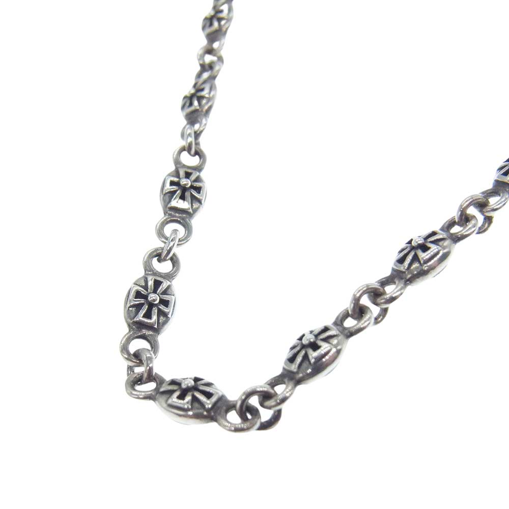 Justin Davis ジャスティンデイビス SNJ125 2 50 購入証明書付属 箱付属 TINY CROSS タイニークロスチェーン 50cm ネックレス シルバー系【中古】