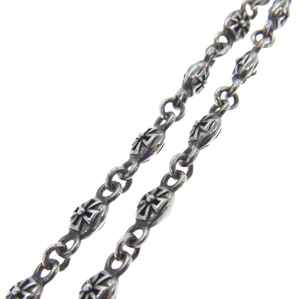 Justin Davis ジャスティンデイビス SNJ125 2 50 購入証明書付属 箱付属 TINY CROSS タイニークロスチェーン 50cm ネックレス シルバー系【中古】