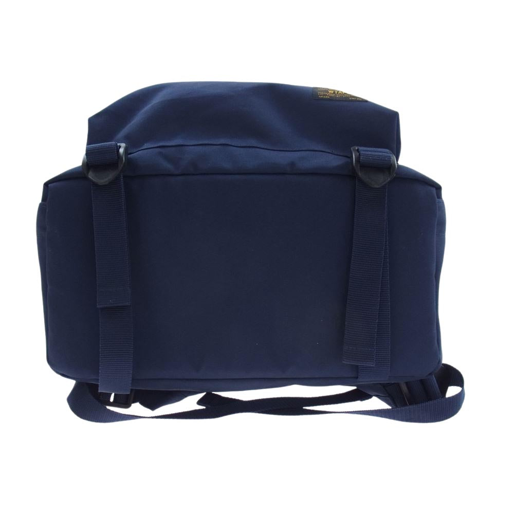 WTAPS ダブルタップス ナイロン デイパック リュック バックパック ネイビー系【中古】