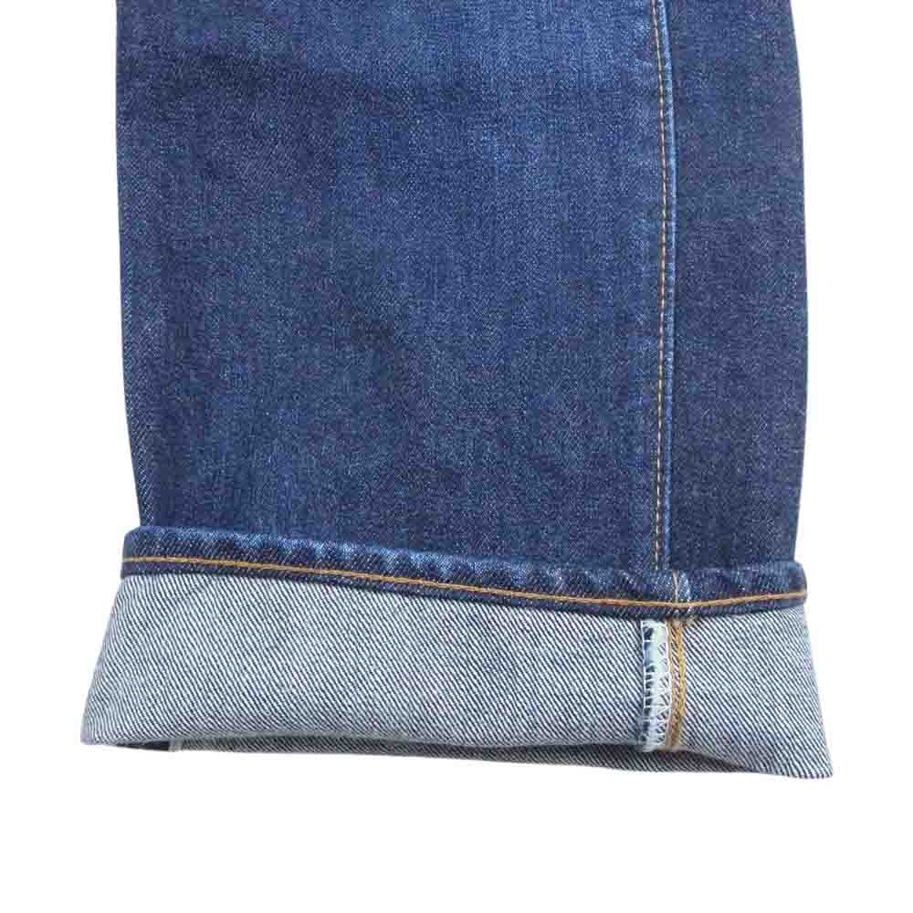 リゾルト 710 ボタンフライ 5ポケット デニム パンツ ジーンズ インディゴブルー系 34【中古】