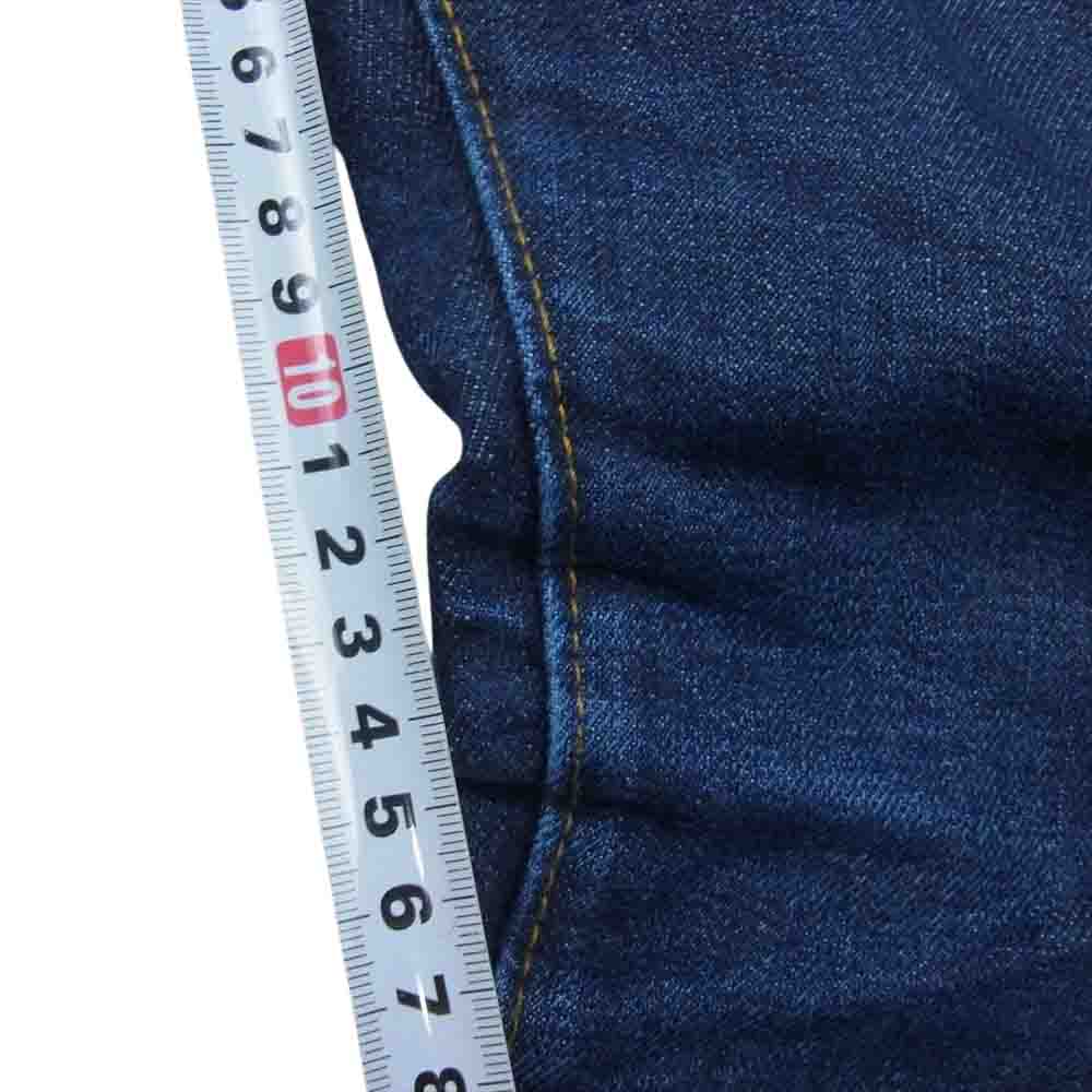 リゾルト 710 ボタンフライ 5ポケット デニム パンツ ジーンズ インディゴブルー系 34【中古】
