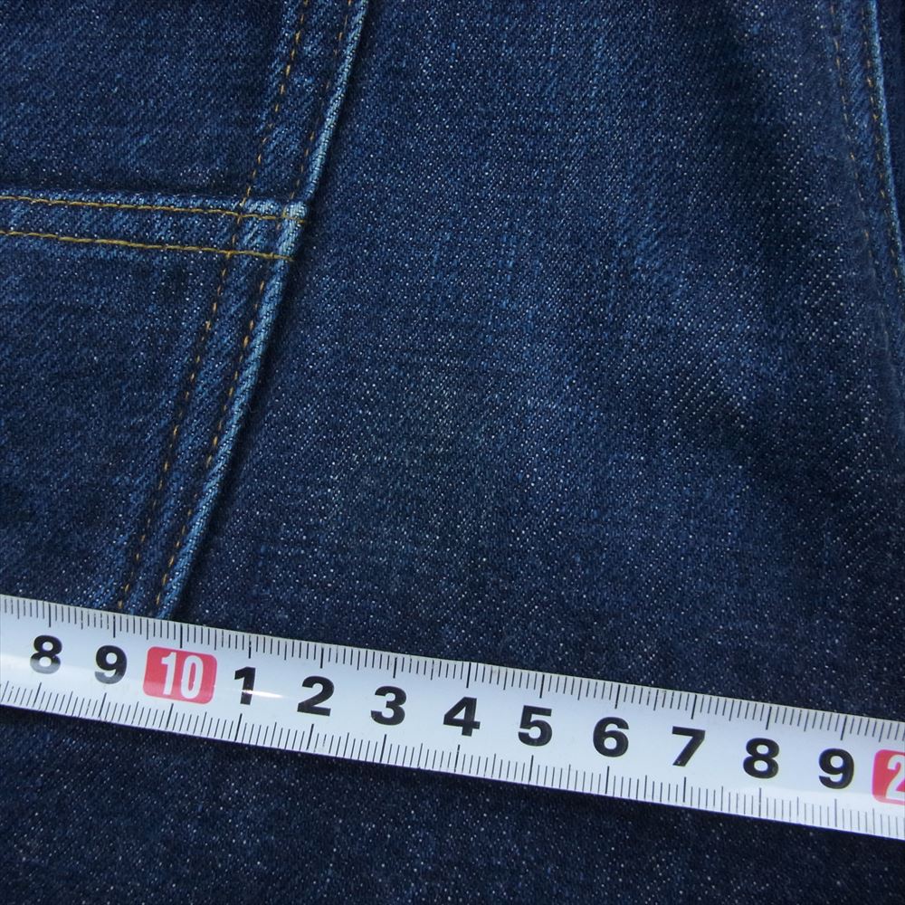 ビッグジョン RARE レア ジーンズ デニム パンツ インディゴブルー系 34【中古】
