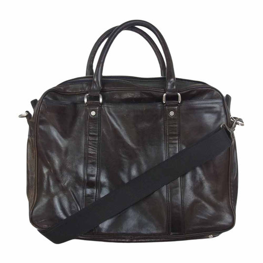 COCOMEISTER ココマイスター 【難有】MATTONE GILBERTO マットーネ ジルベルト 2way ショルダー ブリーフケース ビジネスバッグ ブラウン系【中古】