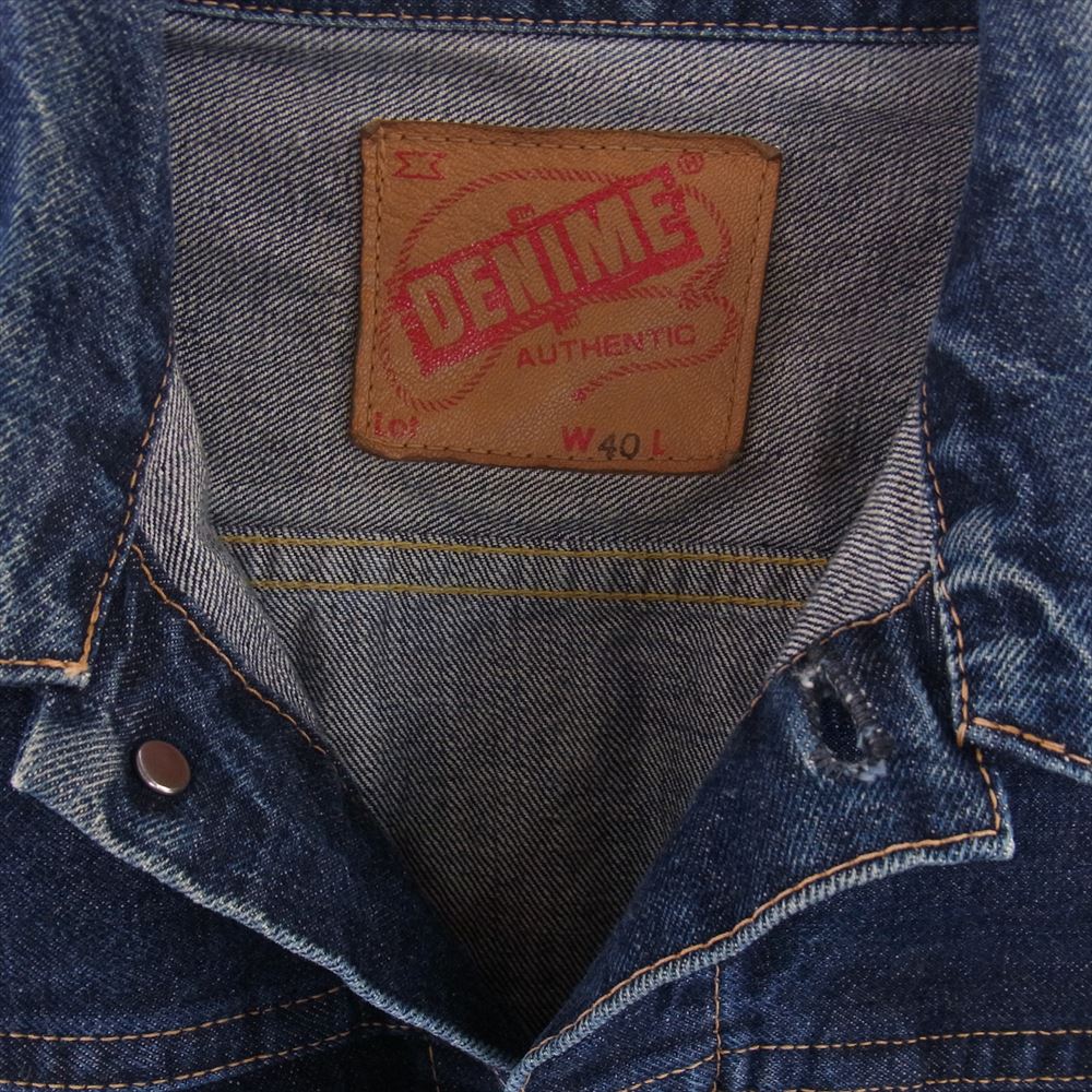 Denime ドゥニーム 2nd type デニム ジャケット インディゴブルー系【中古】